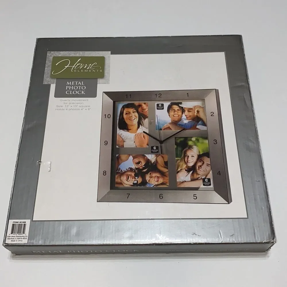 NEW picture frame clock